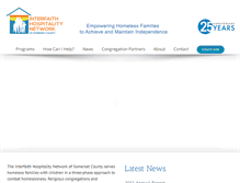 Tablet Screenshot of ihnsc.org